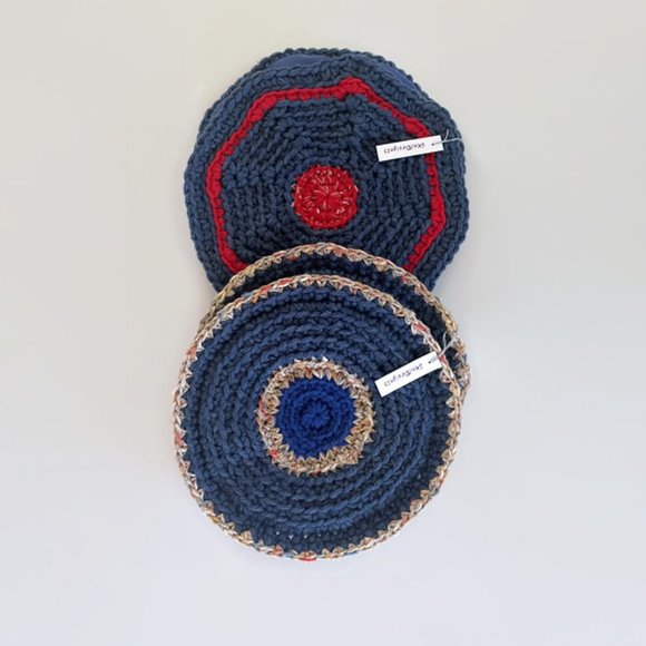 Crochet pot holders, trivet for diner table, Crochet Gift For Mom - Picture 12 of 15